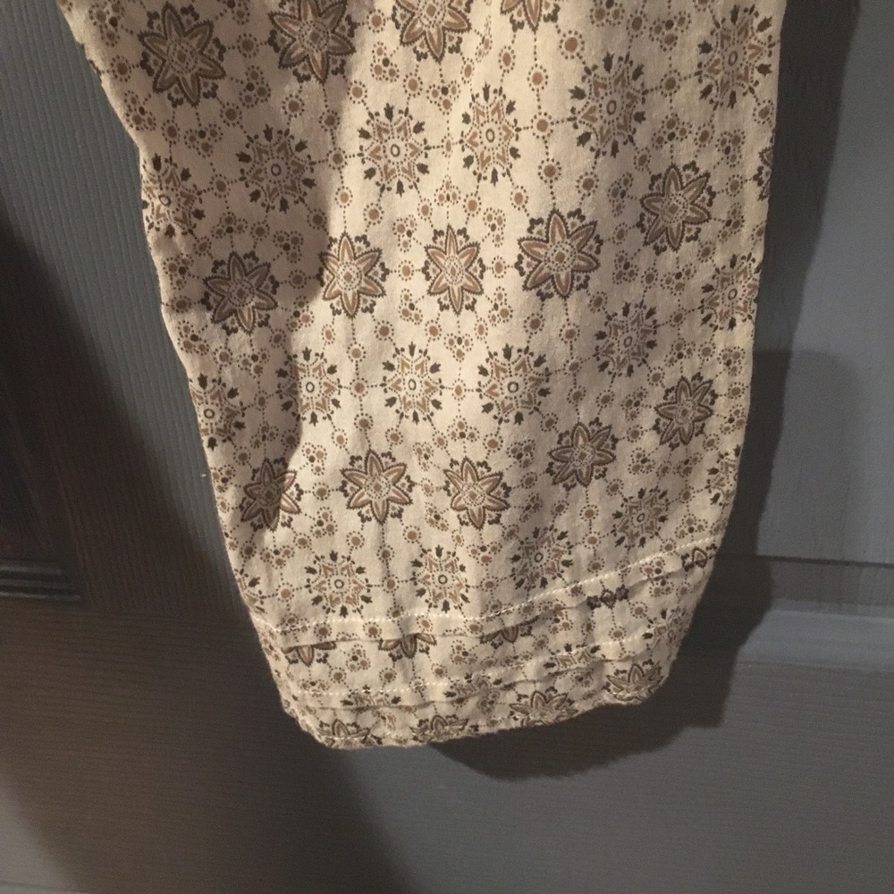 Izod Button Down Ruffle Blouse - Picture 5 of 7